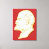 Lenin, USSR, CCCP, Soviet Union, Communism Canvas Afdruk (Voorkant)