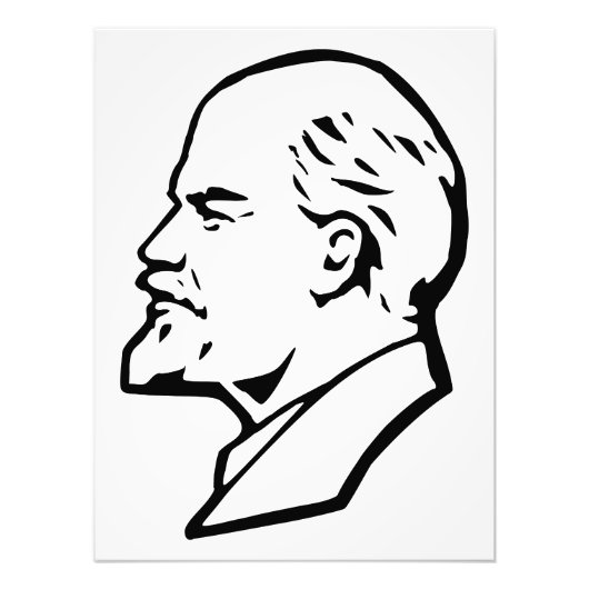 Lenin, USSR, CCCP, Soviet Union, Communism Foto Afdruk (Voorkant)