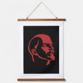 Lenin, USSR, CCCP, Soviet Union, Communism Hangend Wandkleed (Voorkant)
