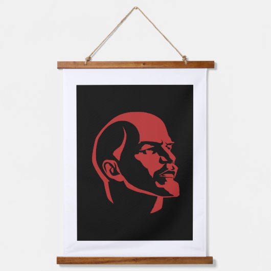 Lenin, USSR, CCCP, Soviet Union, Communism Hangend Wandkleed (Voorkant)