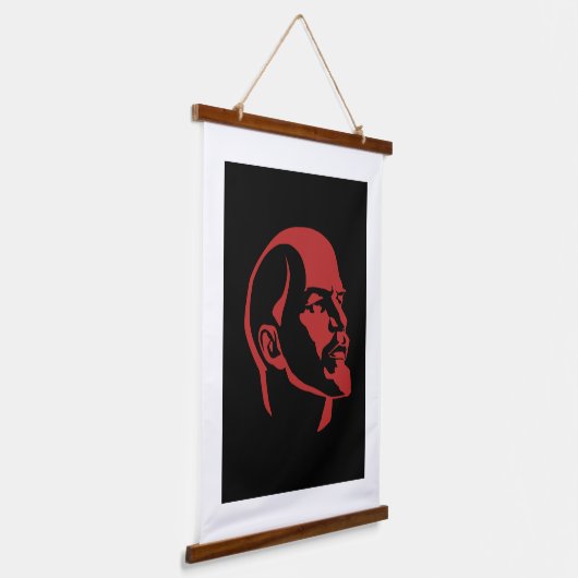 Lenin, USSR, CCCP, Soviet Union, Communism Hangend Wandkleed (Gebogen)