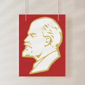 Lenin, USSR, CCCP, Soviet Union, Communism Poster