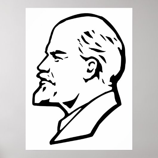 Lenin, USSR, CCCP, Soviet Union, Communism Poster (Voorkant)