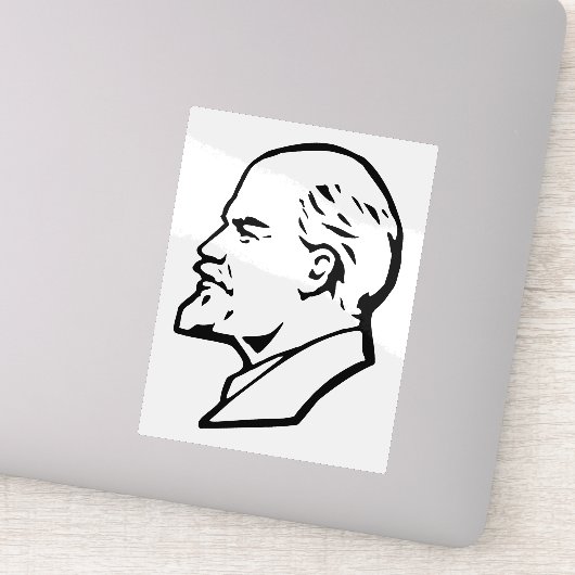 Lenin, USSR, CCCP, Soviet Union, Communism Sticker (Detail)