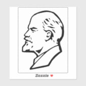 Lenin, USSR, CCCP, Soviet Union, Communism Sticker (Vel)