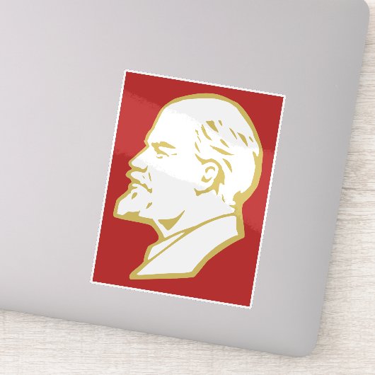 Lenin, USSR, CCCP, Soviet Union, Communism Sticker (Detail)