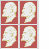 Lenin, USSR, CCCP, Soviet Union, Communism Sticker (Voorkant)
