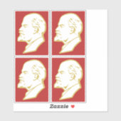 Lenin, USSR, CCCP, Soviet Union, Communism Sticker (Vel)