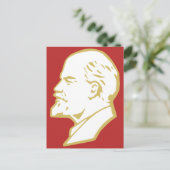 Lenin, USSR, CCCP, Sovjet-Unie, Communisme Briefkaart (Staand voorkant)