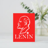 Lenin, USSR, CCCP, Sovjet-Unie, Communisme Briefkaart (Staand voorkant)