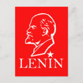 Lenin, USSR, CCCP, Sovjet-Unie, Communisme Briefkaart (Voorkant)