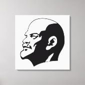 Lenin, USSR, CCCP, Sovjet-Unie, Communisme Canvas Afdruk (Voorkant)