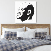 Lenin, USSR, CCCP, Sovjet-Unie, Communisme Canvas Afdruk (Insitu (Slaapkamer))