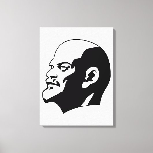 Lenin, USSR, CCCP, Sovjet-Unie, Communisme Canvas Afdruk (Voorkant)
