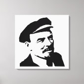 Lenin, USSR, CCCP, Sovjet-Unie, Communisme Canvas Afdruk (Voorkant)
