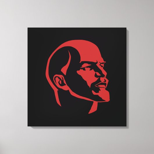 Lenin, USSR, CCCP, Sovjet-Unie, Communisme Canvas Afdruk (Voorkant)
