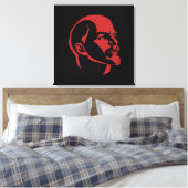 Lenin, USSR, CCCP, Sovjet-Unie, Communisme Canvas Afdruk (Insitu (Slaapkamer))