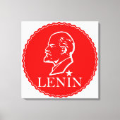 Lenin, USSR, CCCP, Sovjet-Unie, Communisme Canvas Afdruk (Voorkant)