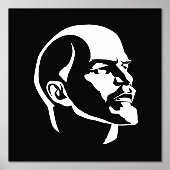 Lenin, USSR, CCCP, Sovjet-Unie, Communisme Folie Afdrukken (Voorkant)