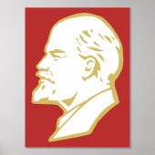Lenin, USSR, CCCP, Sovjet-Unie, Communisme Folie Afdrukken (Voorkant)