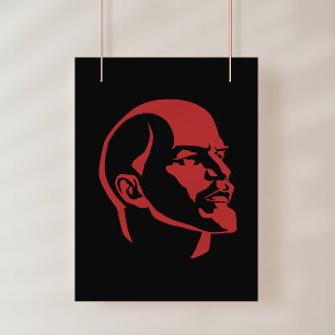 Lenin, USSR, CCCP, Sovjet-Unie, Communisme Foto Afdruk
