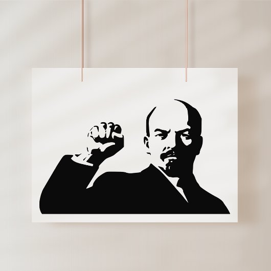 Lenin, USSR, CCCP, Sovjet-Unie, Communisme Foto Afdruk