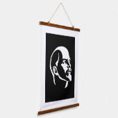 Lenin, USSR, CCCP, Sovjet-Unie, Communisme Hangend Wandkleed (Gebogen)
