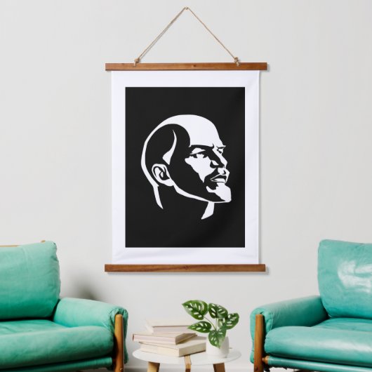 Lenin, USSR, CCCP, Sovjet-Unie, Communisme Hangend Wandkleed (Woonkamer)