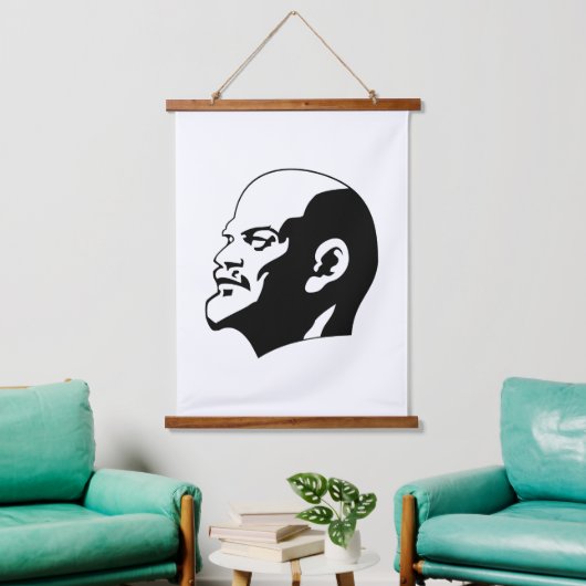 Lenin, USSR, CCCP, Sovjet-Unie, Communisme Hangend Wandkleed (Woonkamer)