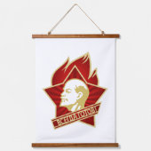 Lenin, USSR, CCCP, Sovjet-Unie, Communisme Hangend Wandkleed (Voorkant)