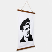 Lenin, USSR, CCCP, Sovjet-Unie, Communisme Hangend Wandkleed (Gebogen)