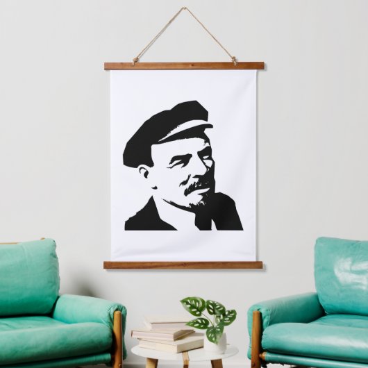 Lenin, USSR, CCCP, Sovjet-Unie, Communisme Hangend Wandkleed (Woonkamer)