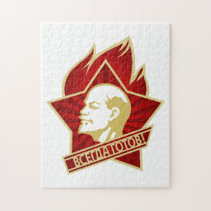 Lenin, USSR, CCCP, Sovjet-Unie, Communisme Legpuzzel