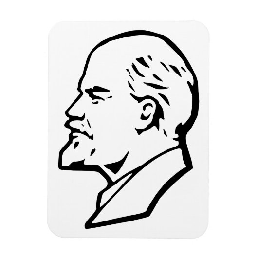 Lenin, USSR, CCCP, Sovjet-Unie, Communisme Magneet (Verticaal)