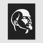 Lenin, USSR, CCCP, Sovjet-Unie, Communisme Magnetische Uitnodiging (Voorkant)