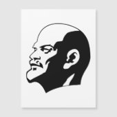 Lenin, USSR, CCCP, Sovjet-Unie, Communisme Magnetische Uitnodiging (Voorkant)