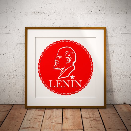 Lenin, USSR, CCCP, Sovjet-Unie, Communisme Poster