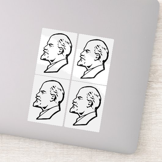 Lenin, USSR, CCCP, Sovjet-Unie, Communisme Sticker (Detail)