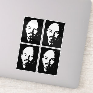 Lenin, USSR, CCCP, Sovjet-Unie, Communisme Sticker