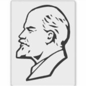 Lenin, USSR, CCCP, Sovjet-Unie, Communisme Sticker (Voorkant)