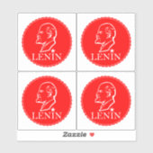 Lenin, USSR, CCCP, Sovjet-Unie, Communisme Sticker (Vel)