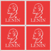 Lenin, USSR, CCCP, Sovjet-Unie, Communisme Sticker (Voorkant)