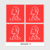 Lenin, USSR, CCCP, Sovjet-Unie, Communisme Sticker (Vel)