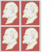 Lenin, USSR, CCCP, Sovjet-Unie, Communisme Sticker (Voorkant)