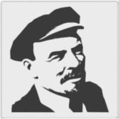 Lenin, USSR, CCCP, Sovjet-Unie, Communisme Sticker (Voorkant)
