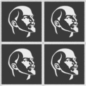 Lenin, USSR, CCCP, Sovjet-Unie, Communisme Sticker (Voorkant)