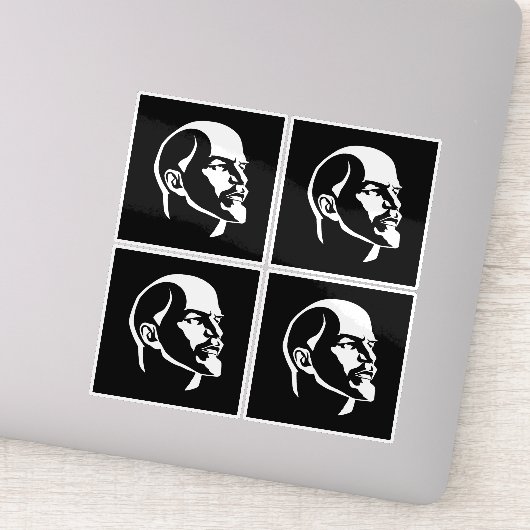 Lenin, USSR, CCCP, Sovjet-Unie, Communisme Sticker (Detail)