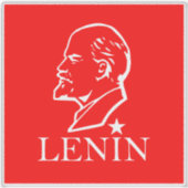 Lenin, USSR, CCCP, Sovjet-Unie, Communisme Sticker (Voorkant)