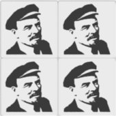 Lenin, USSR, CCCP, Sovjet-Unie, Communisme Sticker (Voorkant)