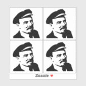 Lenin, USSR, CCCP, Sovjet-Unie, Communisme Sticker (Vel)